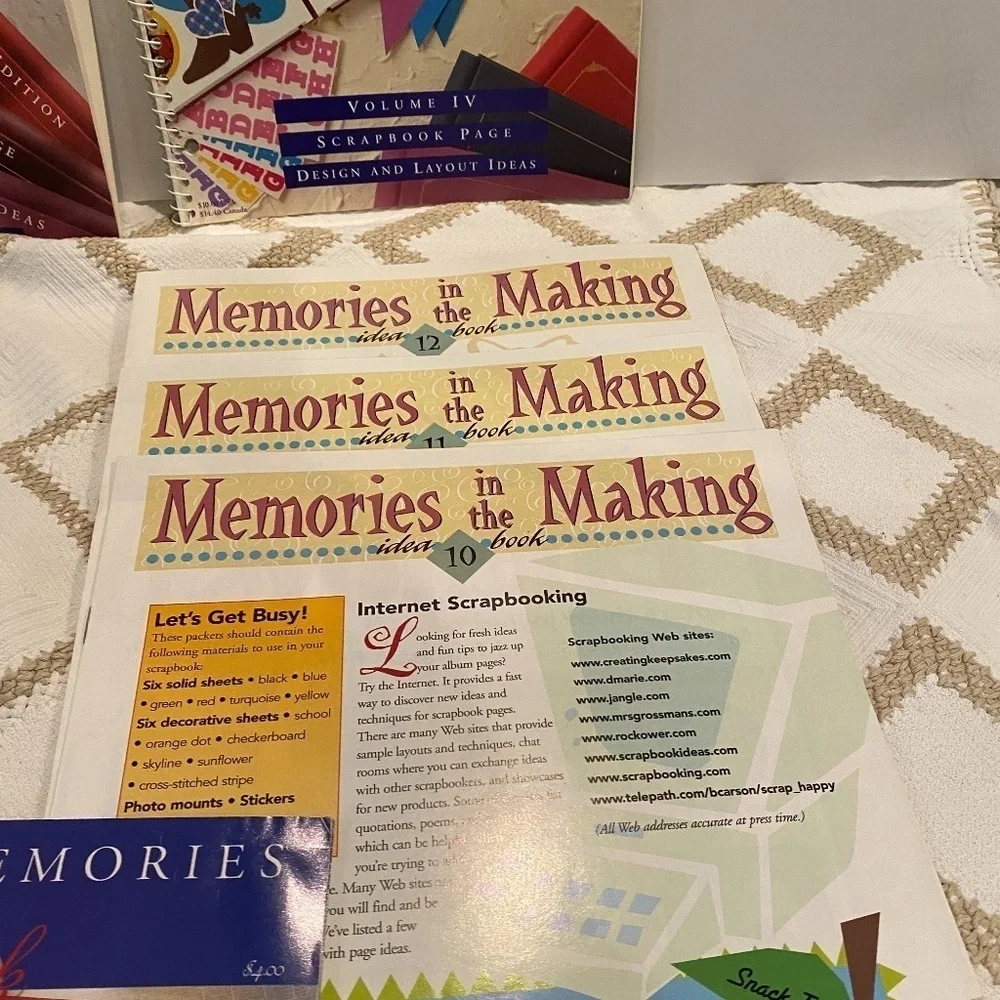 Creative Memories Design/layout ideas, catalog, and Newsletters